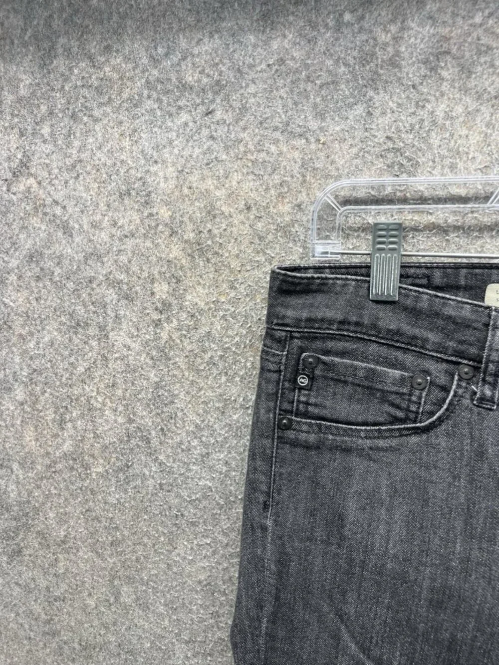 AG Adriano Goldschmied The Jegging Jeans Womens 32R Charcoal Wash Super Skinny